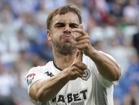 Jovan Milošević slavi gol protiv Dinama iz Moskve