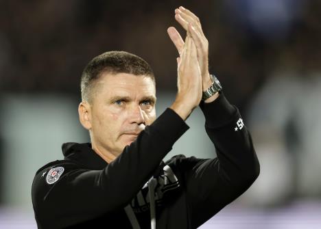 Srđan Blagojević na utakmici Partizan - AEK