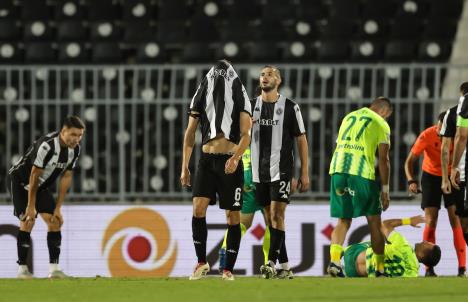 Detalj sa meča Partizan - AEK