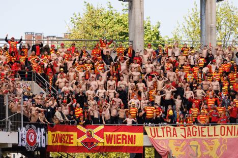 Navijači Jagelonije pred meč u Novom Pazaru