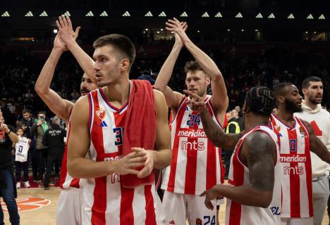 Majk Daum nakon jedne utakmice Crvene zvezde