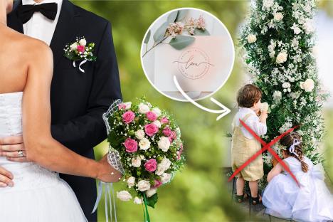 pozivnica za venčanje bez dece