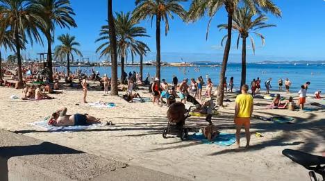 Palma de Majorka - plaža