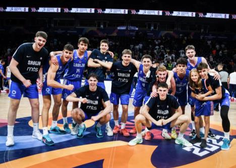 Juniorska reprezentacija Srbije na Evrobasketu u Beogradu 2025