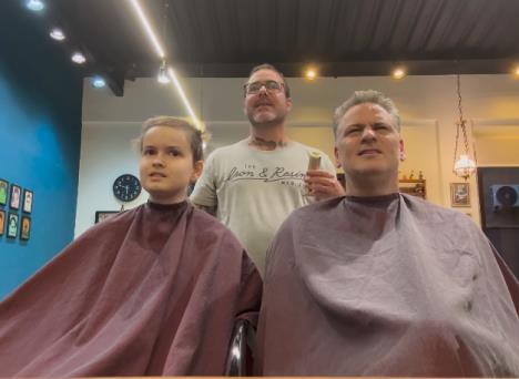 Bivši golma Rome Žulio Serđo i njegov sin Enco Bertanjoli