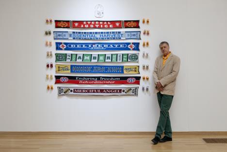 Zdravko Joksimović, Otvaranje izložbe Svetlucavo prijateljstvo, foto Bojana Janjić - MSUB (2).jpg