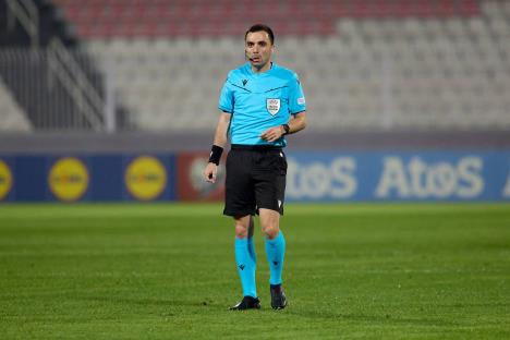 Henrik Nalbandijan, sudija meča Partizan - Oleksandrija