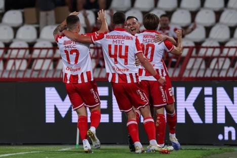Detalj sa utakmice Crvena zvezda - Linkoln