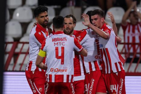 Detalj sa utakmice Crvena zvezda - Linkoln