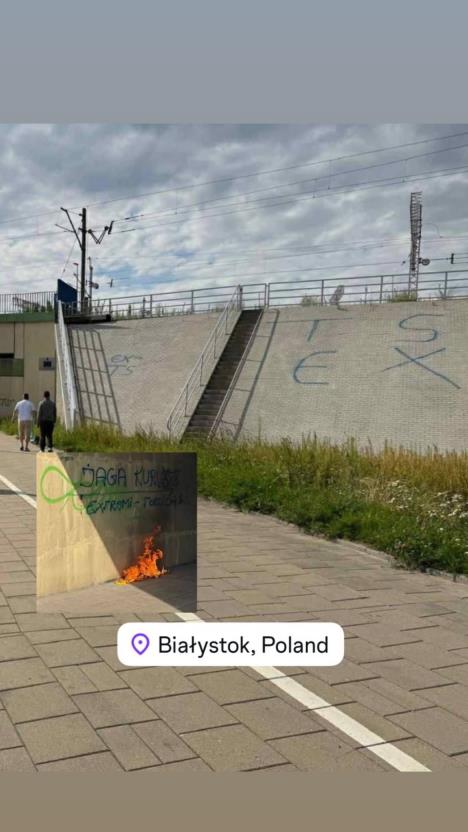 Torcida Sandžak, navijači Novog Pazara u Poljskoj