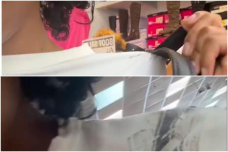 Remen torbe se topi na majici tokom vrućine u Njujorku