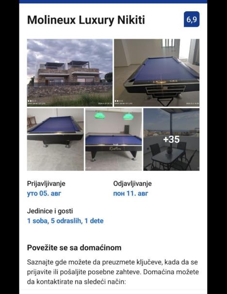 Dve porodice uplatile i rezervisale smeštaj pa poljubili vrata