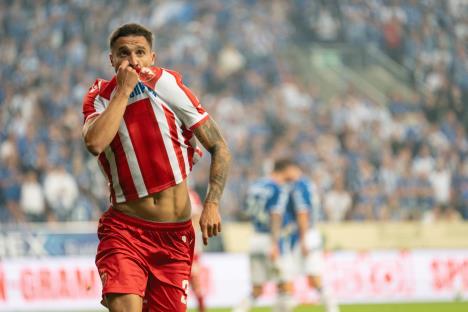 Detalj sa utakmice Leh - Crvena zvezda