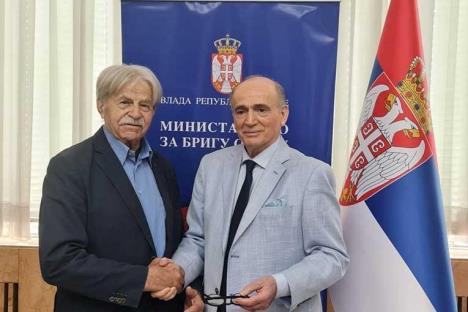 Milan Krkobabić i Ljubivoje Ršumović