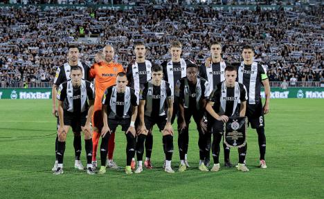 Detalj sa utakmice Partizan - Hibernijan