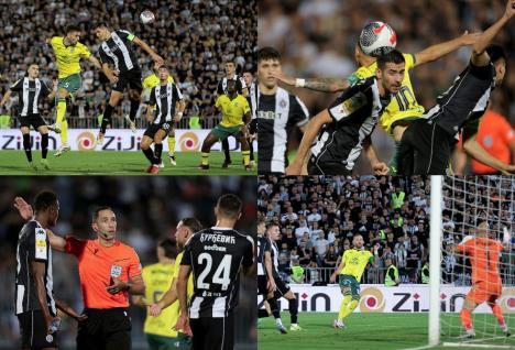 Detalj sa utakmice Partizan - Hibernijan