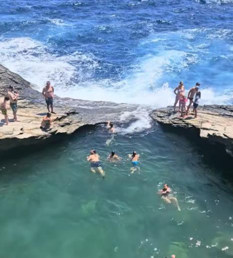 Giola, prirodni bazen na Tasosu