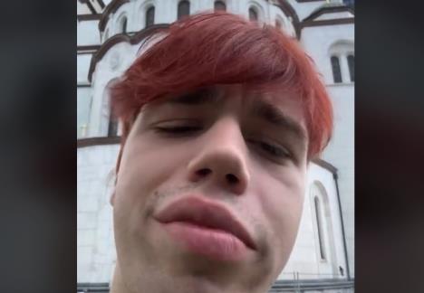 Luka Silni snimio sraman klip kod Hrama Svetog Save