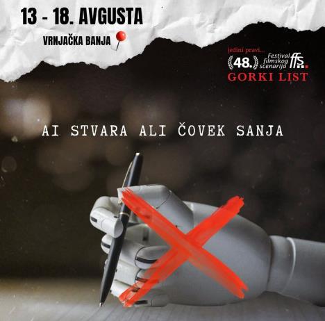 Festival filmskog scenarija slogan AI stvara