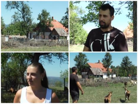 Mina i Jovan Vujanić, mladi par došao da živi na seoskom imanju