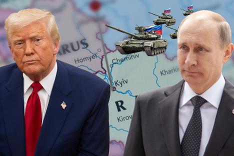 Vladimi Putin Donald Tramp Kijev Ruski Tenkovi.jpg