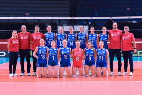 Mlade odbojkašice Srbije