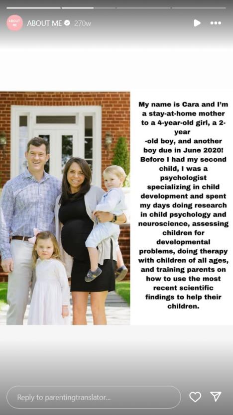 Kora Gudvin na Instagramu ima stranicu o roditeljstvu