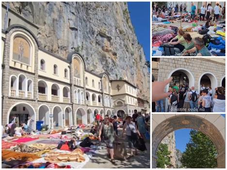 Noćenje u manastiru Ostrog