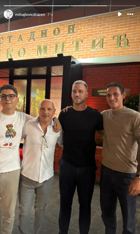 Marko Arnautović, Dražen Mihajlović i Dušan Mihajlović