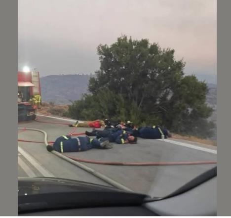 Vatrogasci u Grčkoj