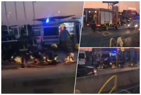 Saobraćajna nesreća u Borči nakon sudara kombija i automobila