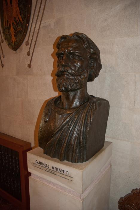 Bista Đorđa Arijanita u Skenderbegovom muzeju