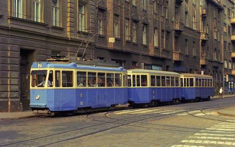 plavi tramvaj