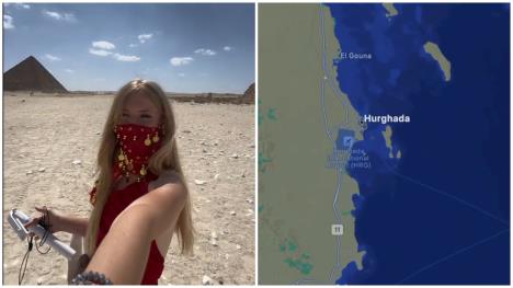 Anastasija Samardžić/Mapa Egipta