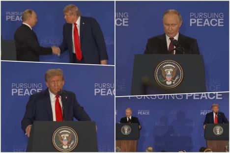 Donald Tramp i Vladimir Putin na sastanku na Aljasci 2025

Sastanak Trampa i Putina iza zatvorenih vrata

Aljaska sastanak lidera SAD i Rusije