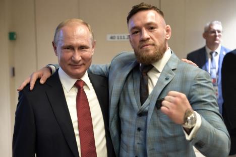 Vladimir Putin i Konor Mekgregor