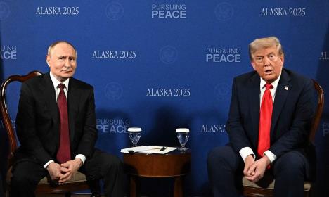 Putin Vladimir Donald Tramp Aljaska Sastanak