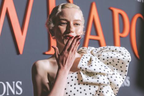 Džulija Garner na promociji filma Weapons