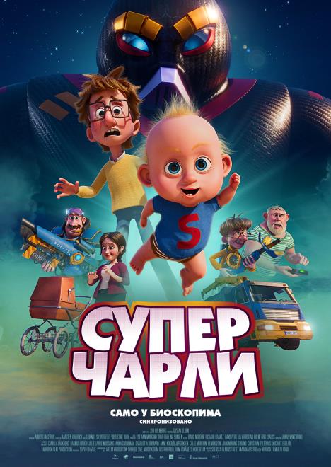 Plakat Super Čarli