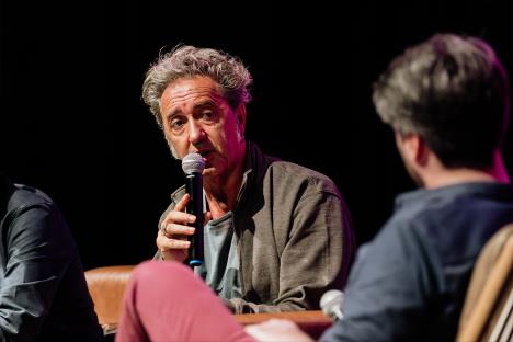 Paolo Sorentino drži govor