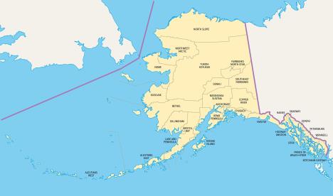 Aljaska i granica između Rusije i SAD