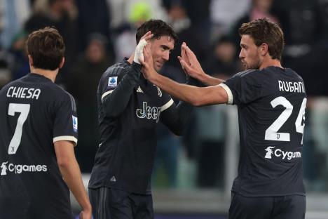 Dušan Vlahović i Danijele Rugani