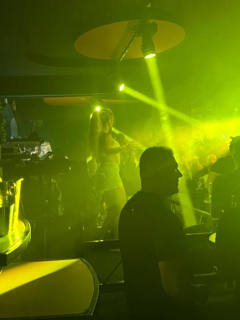 Sara Reljić na nastupu u Sutomoru