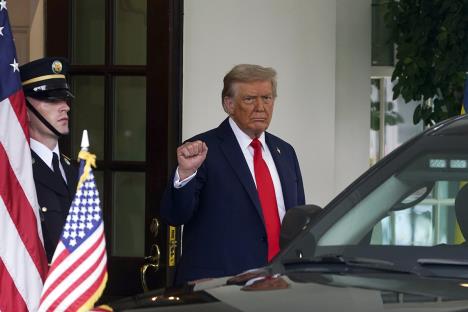 Donald Tramp Volodimir Zelenski