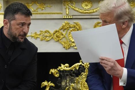 Volodimir ZElenski Donald Tramp