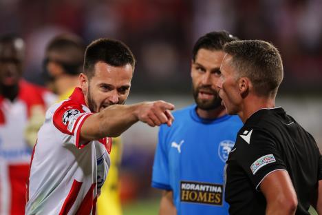 Sporan detalj sa meča Crvena zvezda - Pafos