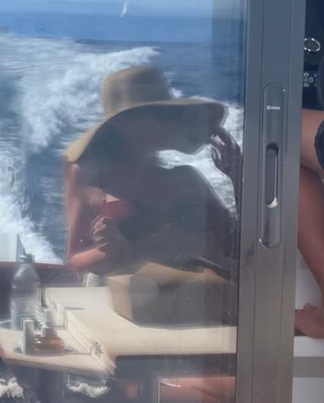 Ivana Aleksić na brodu