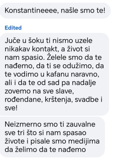 Poruke koje su devojke poslale Konstantinu kada su ga našle na mrežama