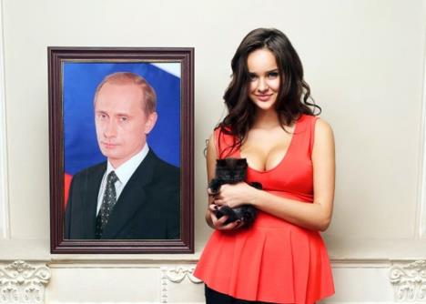 Alisa Kharcheva Alisa Karčeva Vladimir Putin