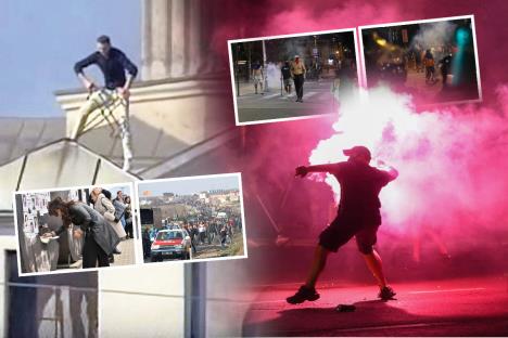 Kosovo Pogrom Blokaderi